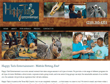 Tablet Screenshot of happytailsent.com